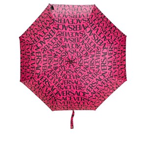 베르사체 로고 프린트 우산
