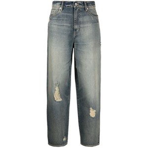 겐조 미드라이즈 테이퍼드 진