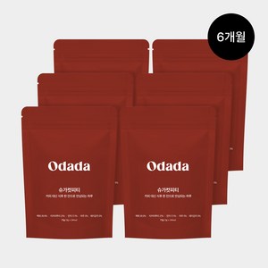 [공식몰] 오다다 슈가컷피티 대용량, 3g, 24개입, 6개