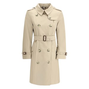 버버리 첼시 헤리티지 미디 트렌치 코트, 베이지계열, UK 4(KR 44)