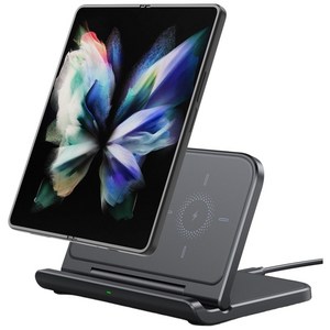 스완스카우트 503S 갤럭시 Z폴드 전용 무선충전기 접이식 충전 거치대 Z플립 시리즈 호환