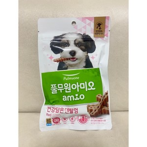 풀무원아미오 반려동물 건강한 덴탈껌 100g, 레드, 5개