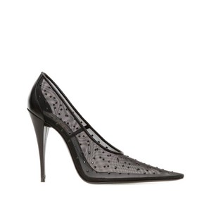 생로랑 안자 라인스톤 펌프스 115mm, Europe 40(KR 270), 블랙계열