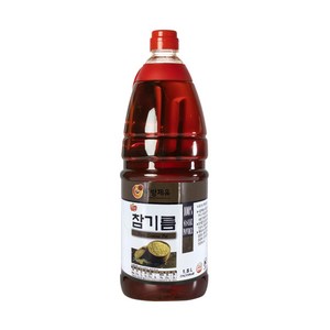 맛뜨락 고소한 참기름 1.8L수입산(볶음참깨가루), 1개, 1.8L