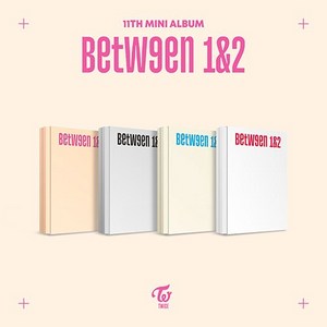 [특전 지관통포스터] 트와이스 미니11집 랜덤 BETWEEN 1&2 (TWICE) / 포토카드+폴라로이드포토카드+접지포스터+메시지포토카드+필름포토스티커+하트글라스+크로스워드퍼즐