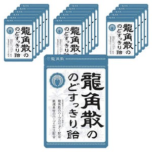 류카쿠산 목이 시원한 사탕, 88g, 18개