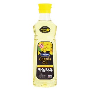 오뚜기 프레스코 카놀라유, 900ml, 3개