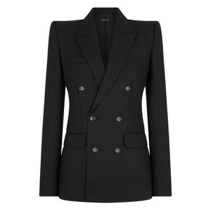 톰포드 울 더블 브레스티드 블레이저, 블랙계열, Italy 42