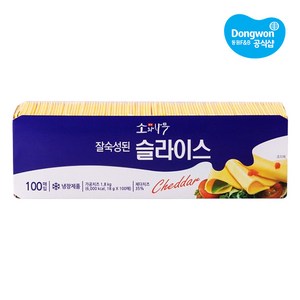 동원 [무료배송]동원 소와나무 체다슬라이스 1.8Kg, 1.8kg, 1개