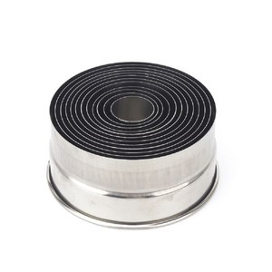 Unionvicky 라운드 스테인리스 스틸 비스킷 몰드 쿠키커터 12종 세트