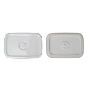 노다호로 밀폐용기 뚜껑 렉탱글 깊은 타입 L용