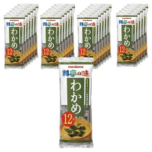 마루코메 요정의 맛 미역 생미소된장 타입 12개입, 24개