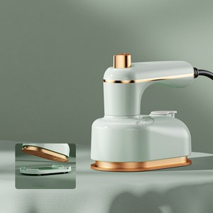 SMABAT 핸디형 스팀다리미 건식 습식 2in1 다리미 휴대용 스팀다리미 손잡이 회전 가능 받침대 포함