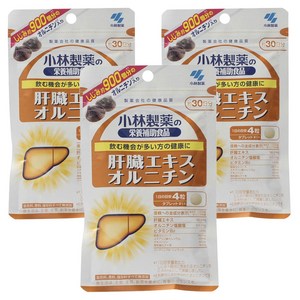 고바야시 간장 추출물 오르니틴 타블렛, 120정, 3개