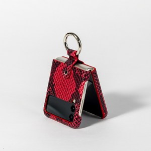 본아띠 소가죽 링머서 아나콘다 갤럭시 제트플립3 Z플립2 지플립1 크로스 고리 링 케이스