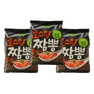 풀무원자연건면 로스팅 짬뽕 홍게 99.6g, 12개