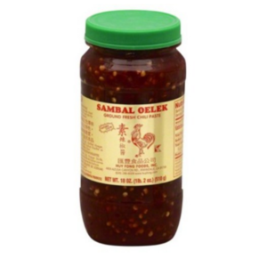 후이 퐁 삼발올렉 칠리 페이스트 510g 2팩 Huy Fong Sambal Oelek Gound Fesh Chili Paste, 2개