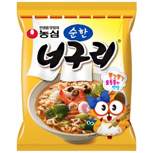 너구리 순한맛 120g, 40개, (5개입 X 8개입 X 1박스)