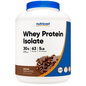 뉴트리코스트 WPI 웨이프로틴 아이솔레이트 맛있는 단백질 보충제 2268g 모카맛 1개, 2.268kg, 1개
