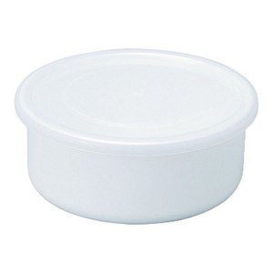 노다호로 화이트 시리즈 라운드 밀폐용기 10cm