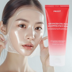 콜라겐 마스크 콜라겐 마스크팩 콜라겐 랩핑팩 콜라겐 물광 랩핑팩 저분자 콜라겐팩 저분자 콜라겐 마스크팩 콜라겐 물광 랩마스크 콜라겐 물광팩 콜라겐 나이트 오버나잇 랩 마스크팩, 1개입, 1개