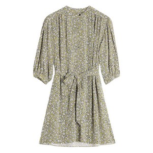 메종키츠네 미모사 플로럴 프린트 미니 드레스, 그린계열, IT 36(KR 22)