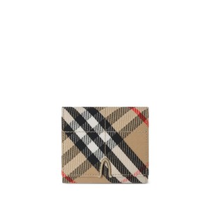 버버리 버버리 체크 프린트 스닙 지갑
