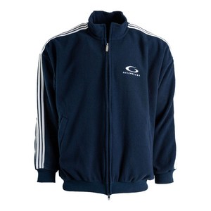 발렌시아가 스트라이프 소매 집업 재킷