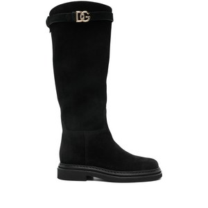 돌체앤가바나 DG 로고 부츠, Europe 36(KR 230), 블랙계열