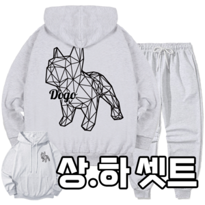 -당일출고- DOGO 불독 조거 상하셋트 - 미라클 M~XXL 남녀 공용 빅사이즈