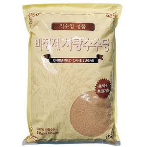 직수입정품 비정제 사탕수수당 5kg, 1개