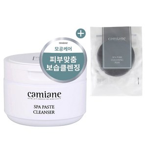 카미안느 스파 페이스트 클렌저 + 블랙해면, 110g, 1개