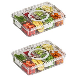 엠토이 냉장고 정리 밀폐용기 8칸