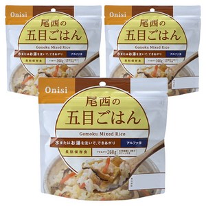 오니시식품 오목밥, 100g, 3개