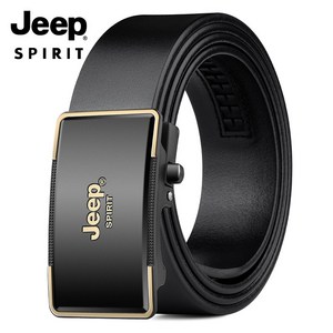 JEEPSPIRIT 남성용 가죽 자동 버클 벨트 OM18CD996BT0475