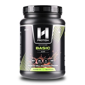 오늘의바디 에이치프로틴 베이직 단백질보충제 초코맛