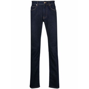 베르사체 미드 라이즈 슬림 핏 진, 블루계열, Waist (in) 33(KR 84)