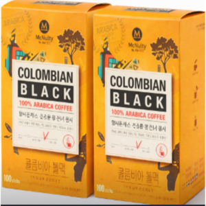 맥널티커피 콜롬비아 블랙 원두커피믹스