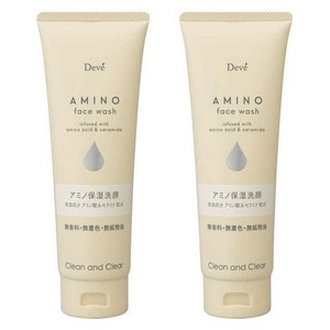 쿠마노 아미노 페이스 워시, 170g, 2개