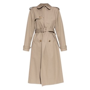 알렉산더맥퀸 더블 브레스티드 트렌치코트, 베이지계열, Italy 42(KR 66)