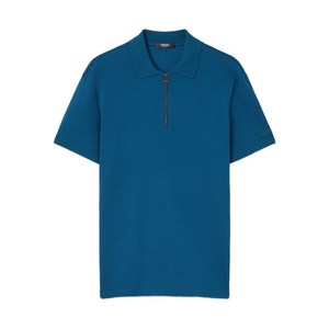 베르사체 메두사 집업 폴로 셔츠, 블루계열, Standard M(KR 100)