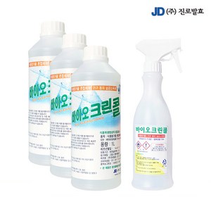 진로발효 바이오 크린콜 3L + 450ml 공병 75%, 1개, 3.45L