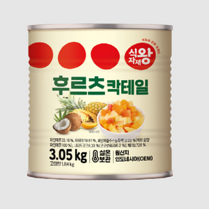 식자재왕 후르츠 칵테일, 1개, 3kg