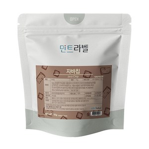 민트라벨 자바칩 파우더 1kg, 1개, 1개입