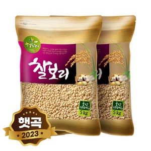 현대농산 국산 찰보리 10kg (5kgx2봉), 1개