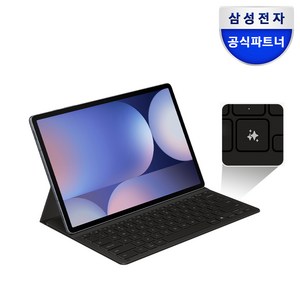 삼성 정품 갤럭시 탭S10플러스 AI 슬림 키보드 케이스 EF-DX820 한글자판 (탭S9플러스 탭S9FE플러스 호환), 블랙=(EF-DX820UBKGKR), 1개