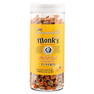 Monks 프로폴리스 캔디, 400g, 1개
