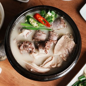 정성스런 래시피로 만든 선비찬 즉석탕 사골순대국, 1개, 600g