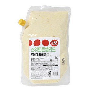 식자재왕 스위트콘 샐러드드레싱 2kg, 1개