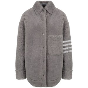 톰 브라운 4 바 오버사이즈 셔츠 재킷, 그레이계열, Italy 36(KR 33)